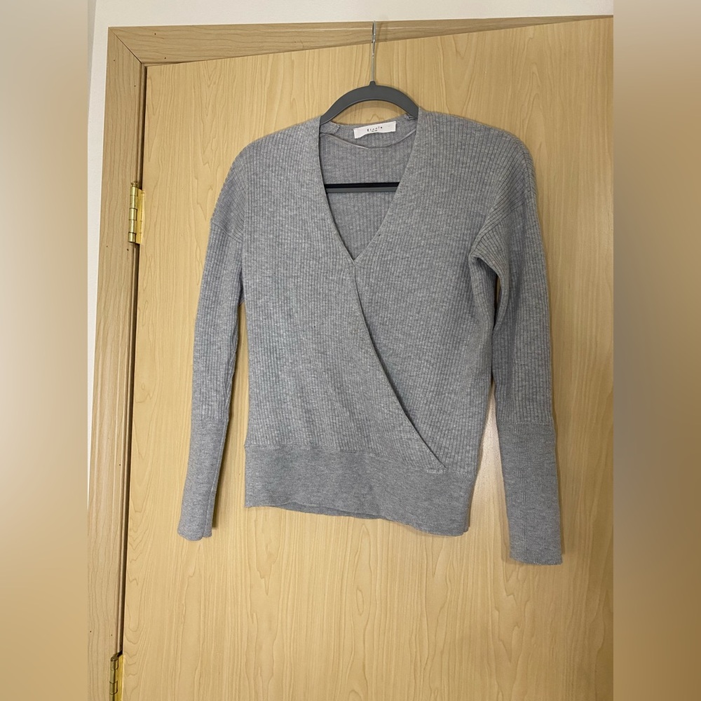 Gray sweater